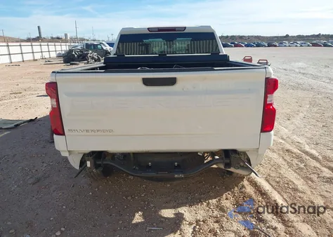 2025 Chevrolet Silverado 1500 4Wd Standard Bed Wt из США, поврежденный, VIN 1GCPKAEK0SZ271003